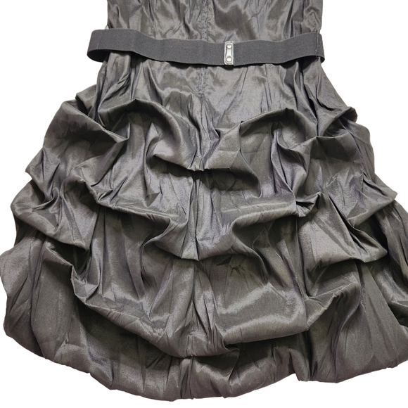 Torrid Black Hilo Pickup Strapless Formal Dress Plus Size 22 New Bubble Dress - Picture 4 of 10